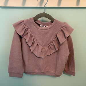 Zara Lavender Knit Top